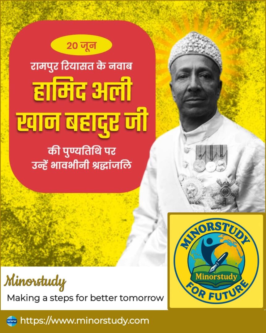 Nawab Hamid Ali Khan Bahadur