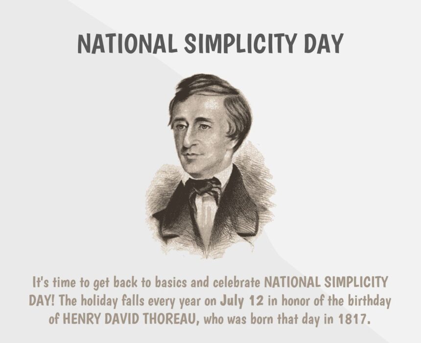 National Simplicity Day