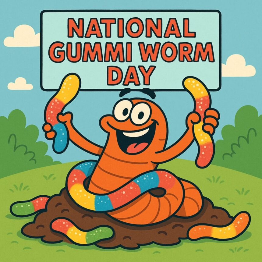 National Gummi Worm Day