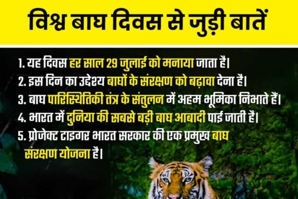 🌏 7 Powerful Truths of World Tiger Day – A Critical Wake-Up Call for Nature Lovers
