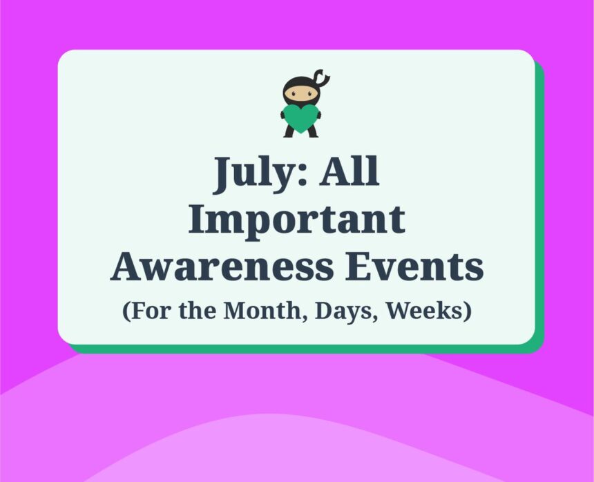 Important Days in July 2025