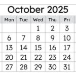 Important Days in October 2025