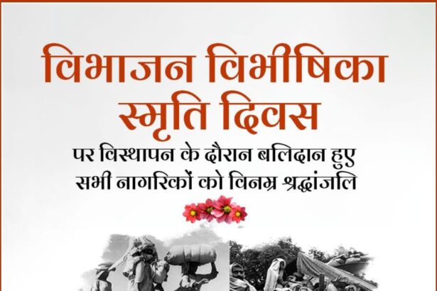 विभाजन विभीषिका स्मृति दिवस