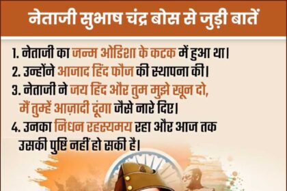 नेताजी सुभाष चंद्र बोस