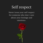 Self-Respect