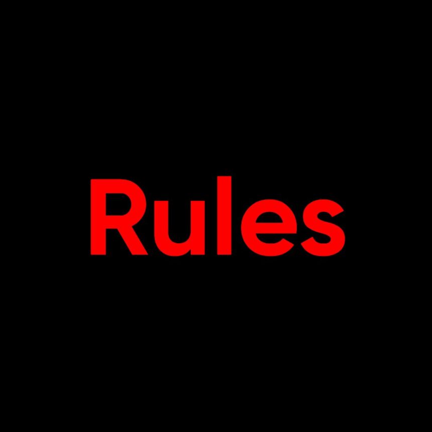 Following the Rules